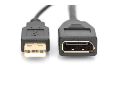 DIGITUS Adaptateur HDMI 4K vers DisplayPort, 0,2 m, noir