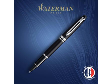 WATERMAN Stylo roller Expert, Mat C.C., noir
