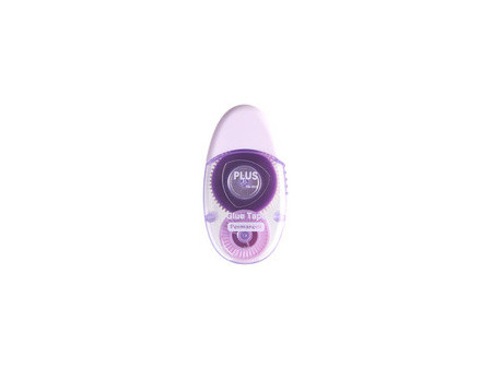 PLUS JAPAN Mini-roller de colle 'LE', 6mm x 12m, dans bocal