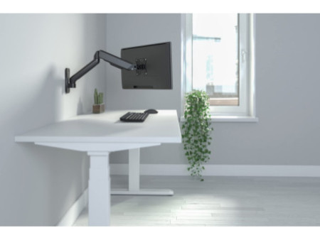 DIGITUS Support mural universel pour écran, noir