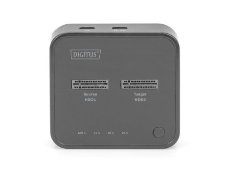DIGITUS Station d'accueil SSD avec fonction de clonage hors