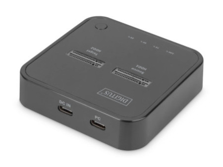 DIGITUS Station d'accueil SSD avec fonction de clonage hors