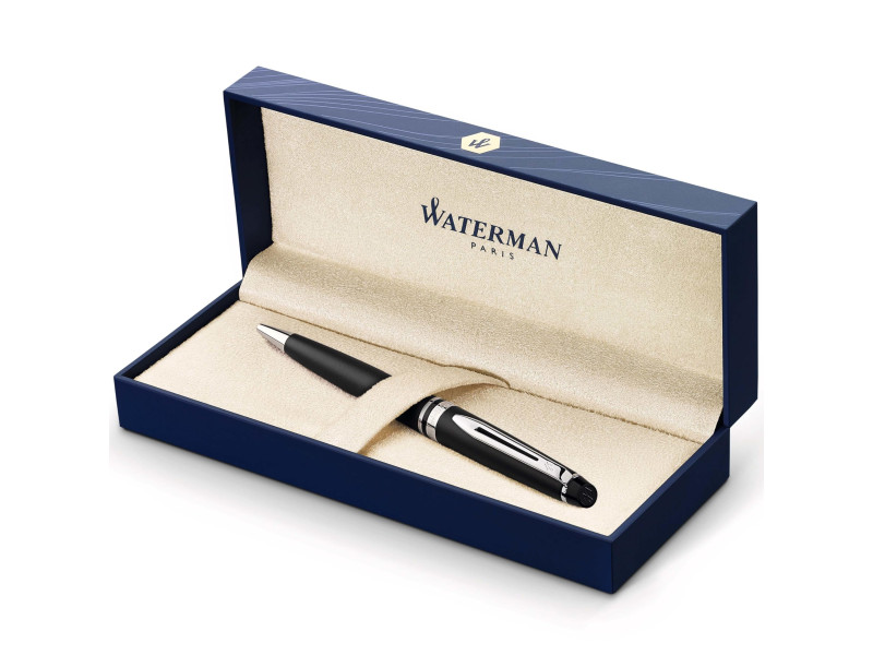 WATERMAN Stylo à bille Expert Noir Mat C.T.