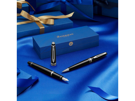 WATERMAN Stylo à bille Expert Noir Mat C.T.