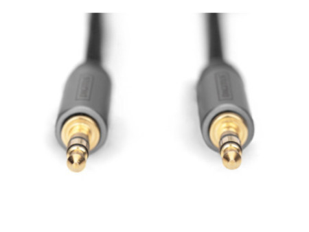 DIGITUS Câble de raccordement audio, jack mâle 3,5 mm, 3 m