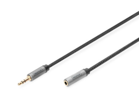 DIGITUS Câble d'extension audio, jack mâle 3,5 mm, 1,8 m