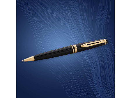 WATERMAN Stylo à bille à mécanisme rotatif Expert, noir G.C.