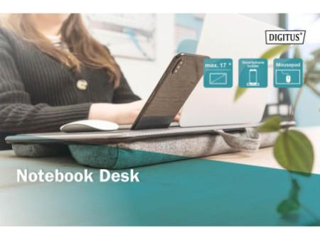 DIGITUS Notebook Desk / station de travail pour ordinateur