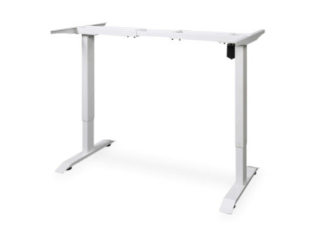 DIGITUS Piètement de table réglable en hauteur, blanc