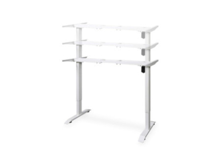 DIGITUS Piètement de table réglable en hauteur, gris