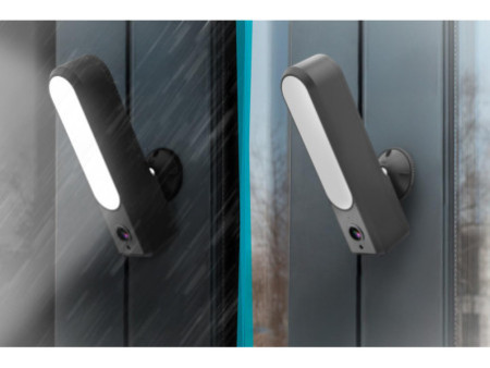 DIGITUS Caméra extérieure intelligente Full HD éclairage LED