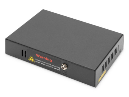 DIGITUS Extenseur Gigabit 4PPoE intérieur, 4 ports, 802.3at