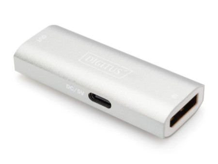 DIGITUS Répéteur DisplayPort 8K, argenté