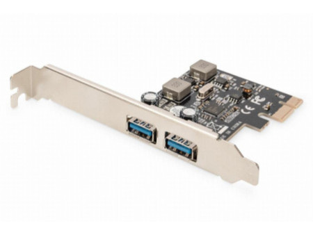 DIGITUS Carte d'extension PCI Express USB 3.0, 2 ports