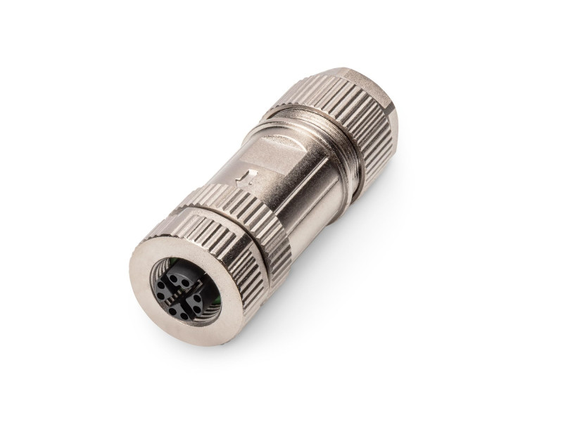 DIGITUS Connecteur M12 femelle à codage x, cat.6A, IP67
