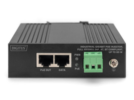 DIGITUS Injecteur industriel PoE Gigabit Ethernet