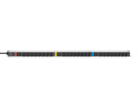 DIGITUS Bloc multiprise appareils froids 19', 27 ports, noir