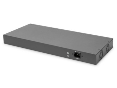 DIGITUS Commutateur 19' Fast Ethernet PoE, 16 ports