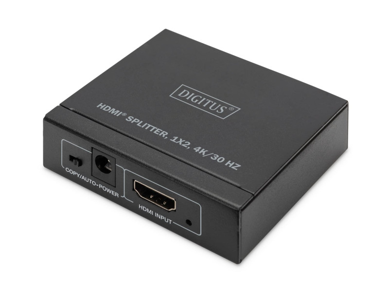 DIGITUS Répartiteur HDMI 4K, 1x2, 4K / 30 Hz, noir
