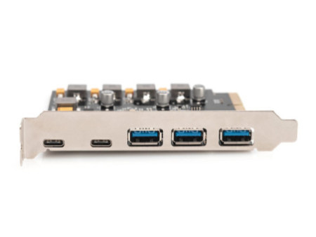 DIGITUS Carte interface PCI Express USB 3.1
