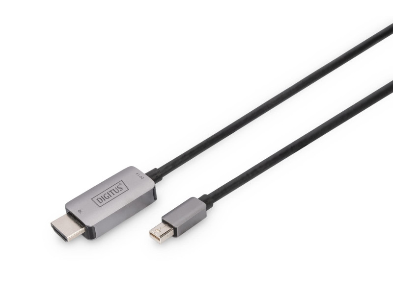DIGITUS Câble adaptateur Mini DisplayPort 8K, mini DP-HDMI-A