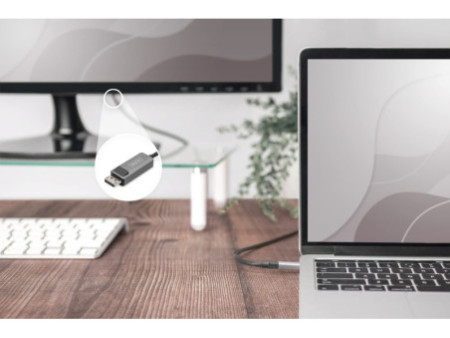 DIGITUS Câble de raccordement USB 4.0, USB-C - USB-C, 1,0 m