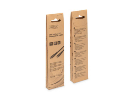 DIGITUS Câble de raccordement USB 4.0, USB-C - USB-C, 1,0 m