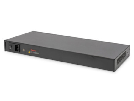 DIGITUS Switch PoE Gigabit Ethernet 19' 24 ports, manageable