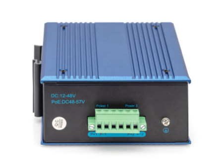 DIGITUS Switch industriel PoE Gigabit Ethernet, 4+2 ports