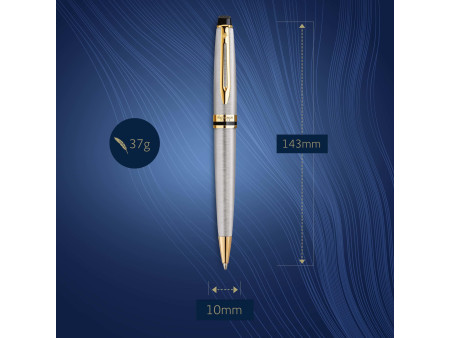 WATERMAN Stylo à bille Expert, Métallique G.C.