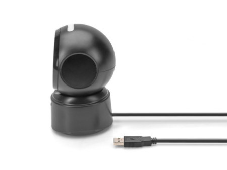 DIGITUS Lecteur de code-barres 1D/2D USB, noir