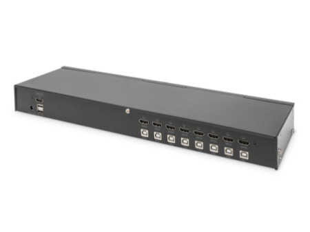 DIGITUS Switch 19' HDMI KVM Single View, 8 ports