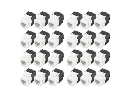 DIGITUS Module Keystone cat. 6, non blindé, pack de 24