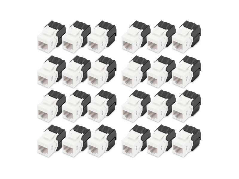 DIGITUS Module Keystone cat. 6, non blindé, pack de 24