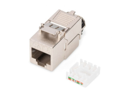 DIGITUS Module Keystone, cat. 8.1, blindé, pack de 4