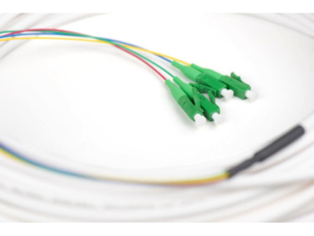 DIGITUS Câble de dérivation FTTH, Singlemode, 4 fibres, 50 m