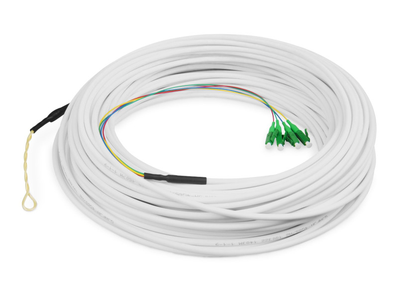 DIGITUS Câble de dérivation FTTH, Singlemode, 4 fibres, 30 m