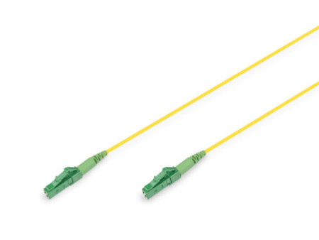 DIGITUS Câble patch fibre Simplex, LC/APC-LC/APC, 15,0 m