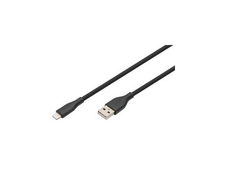 DIGITUS Câble silicone, USB-A - Lightning, 2,0 m