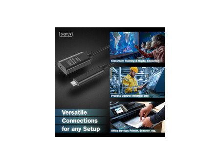 DIGITUS Câble de rallonge actif USB 3.2 Gen1, 10 m