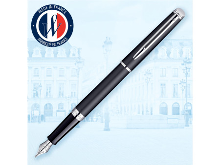 WATERMAN Stylo plume Hémisphère, Mat Noir C.T.