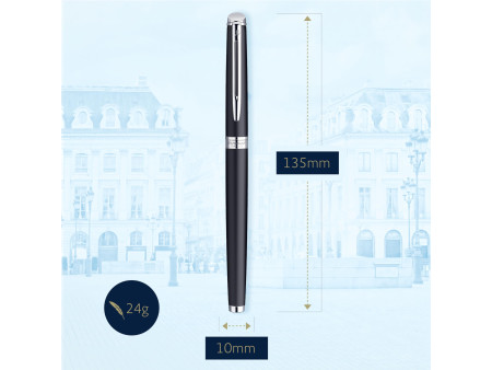 WATERMAN Stylo plume Hémisphère, Mat Noir C.T.