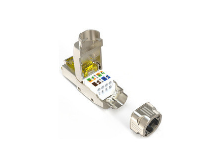 DIGITUS Connecteur cat. 6A, AWG 22-27, blindé