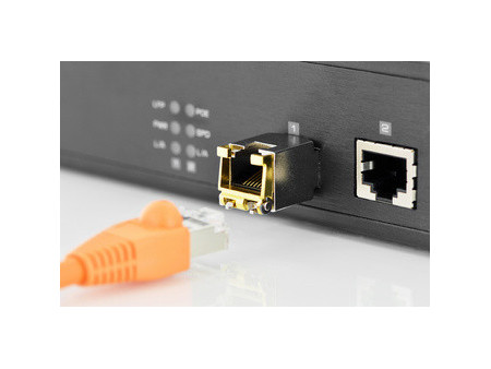 DIGITUS Mini-GBIC SFP cuivre, 10 Gbps, RJ45