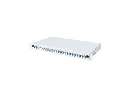 DIGITUS Boîte d'épissure à fibre optique 19', 24x LC, OS2