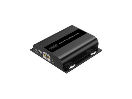 DIGITUS Récepteur IP HDMI 4K, 4K/60Hz, 120 / 200 m