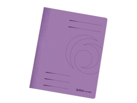 herlitz Chemise à lamelle easyorga, A4, carte lustrée
