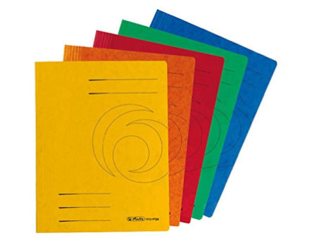 herlitz Chemise à lamelle easyorga, A4, carton