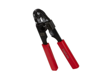 LogiLink Pince à sertir RJ45 avec découpeur et dénudeur de
