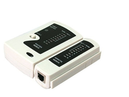 LogiLink Testeur de câbles RJ11, RJ12, RJ45 avec une unité